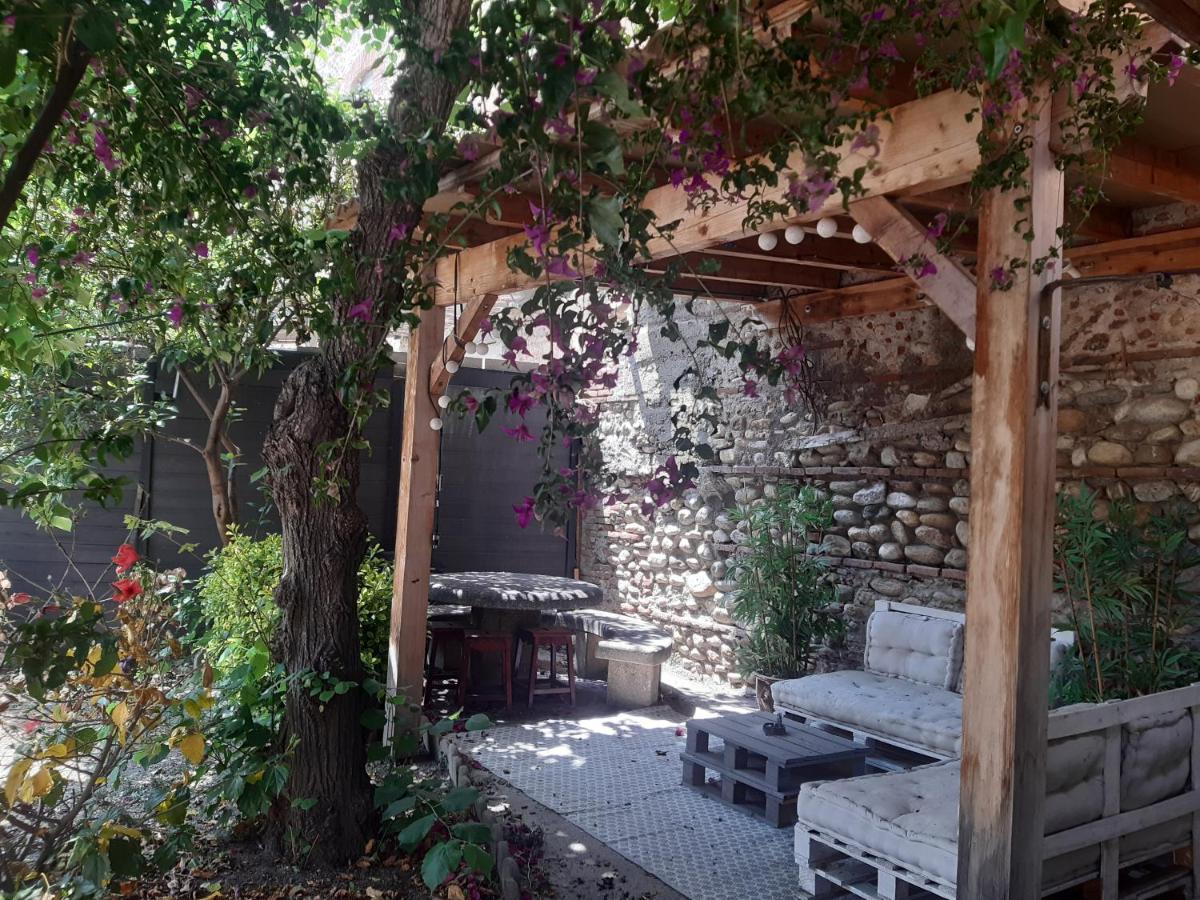 Charmante Maison De Ville Avec Jardin Perpignan Dış mekan fotoğraf
